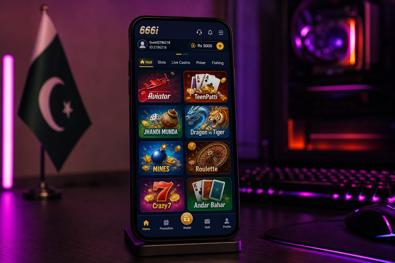 666i Game app preview