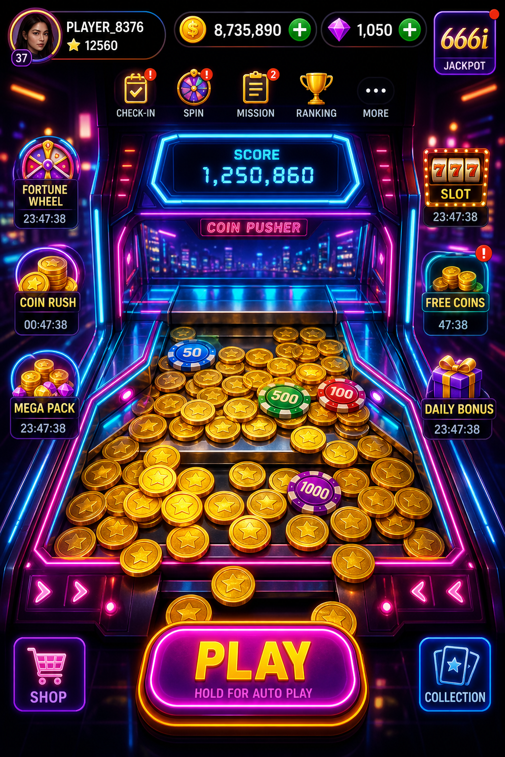 666i Game gameplay